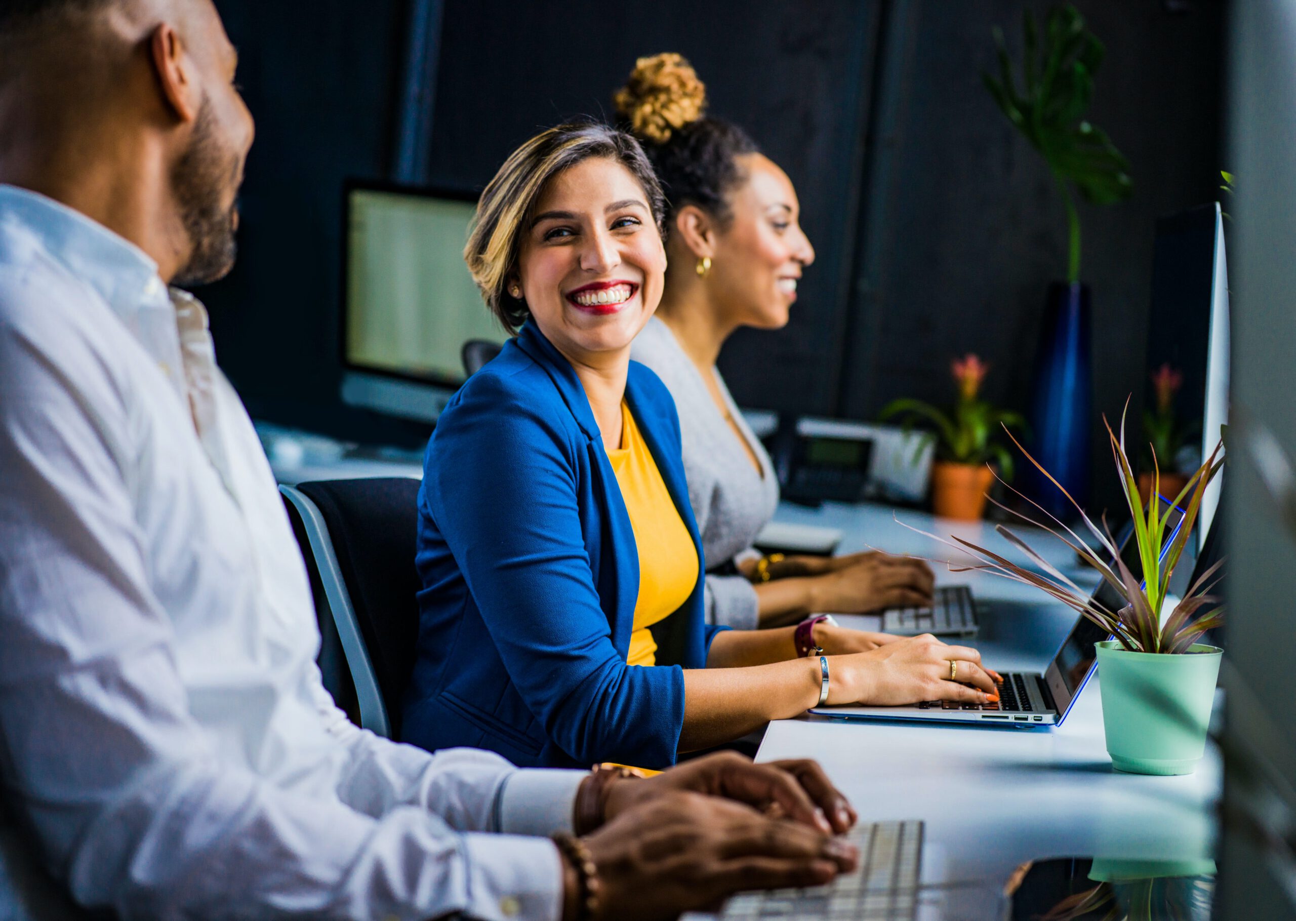 Ergonomische Haltung am Arbeitsplatz